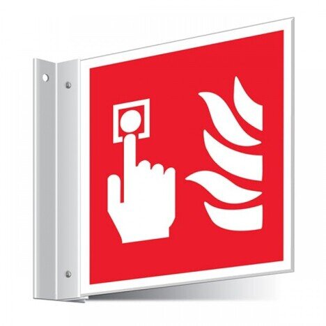 Indicator pentru evacuare de urgenta directie in jos