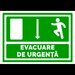 Indicator pentru evacuare de urgenta directie in jos